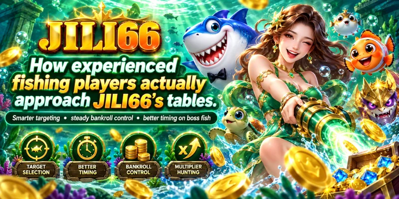 how experienced fishing players actually approach jili66's tables