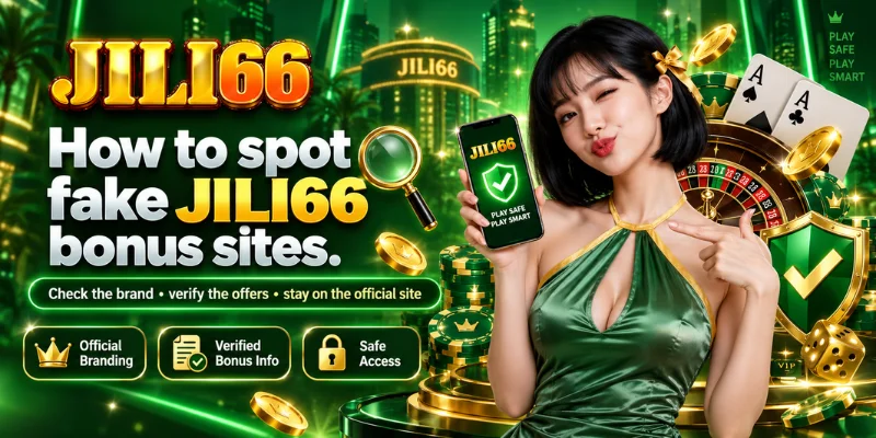 how to spot fake jili66 bonus sites