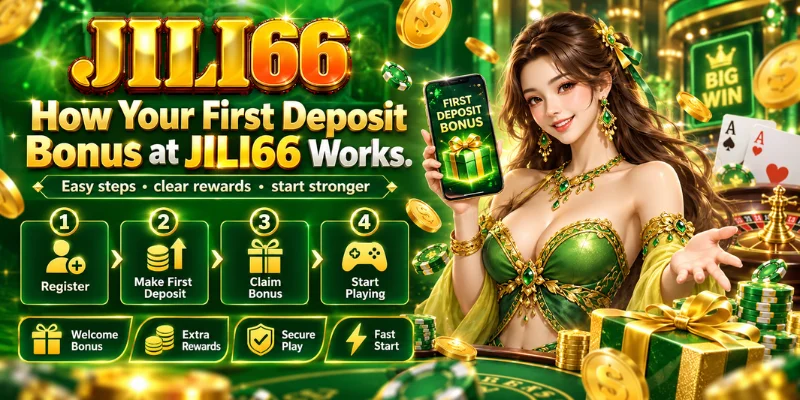 how your first deposit bonus at jili66 works