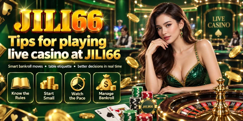 tips for playing live casino at jili66